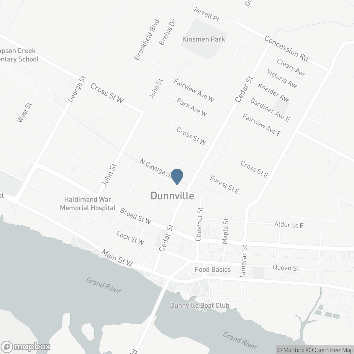119 NORTH CAYUGA Street W, Dunnville, Ontario N1A 1P3